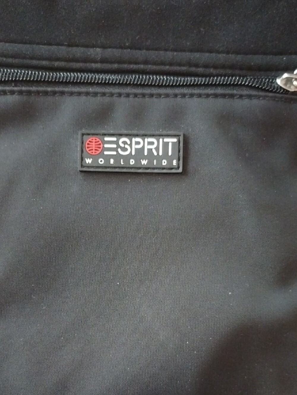Esprit Nylon Y2K Black Travel Waist Bag